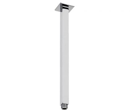 Quadra Square Ceiling Dropper 450mm Main Image