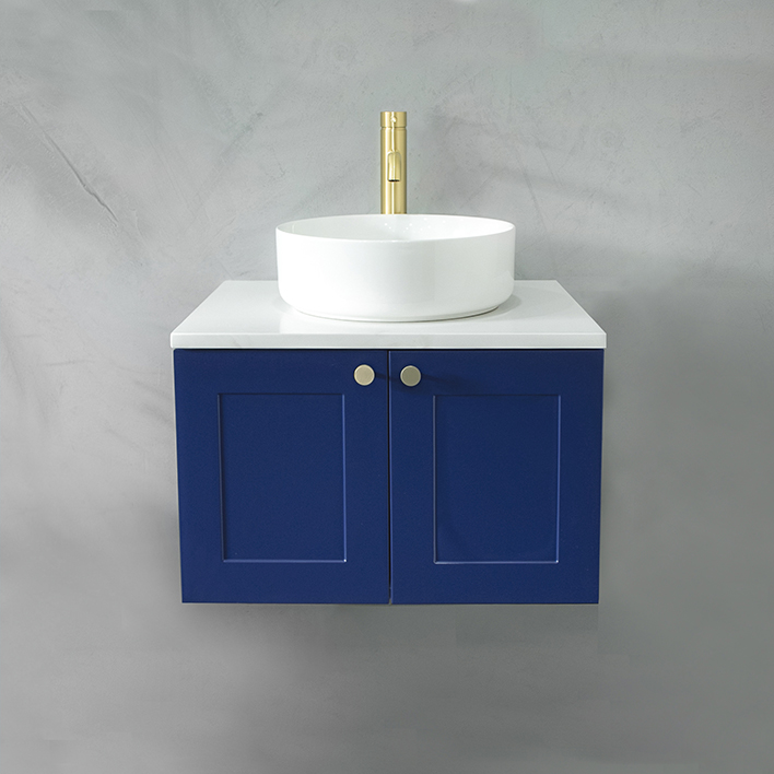 wall hung hamptons vanity