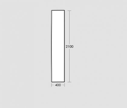 400mm Frameless Glass Panel Tech