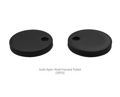 SPIN & FRANKIE Round Seat Fixing Cap Cover Matte Black>