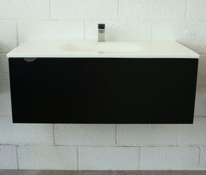 Eden Vanity Round Handle (Matte Black)