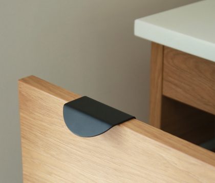 Eden Vanity Round Handle (Matte Black)