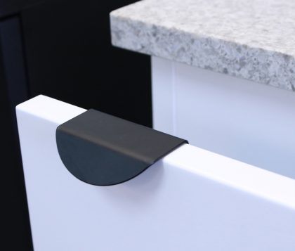 Eden Vanity Round Handle (Matte Black)