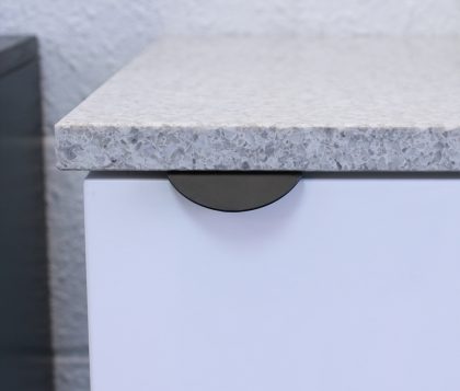 Eden Vanity Round Handle (Matte Black)