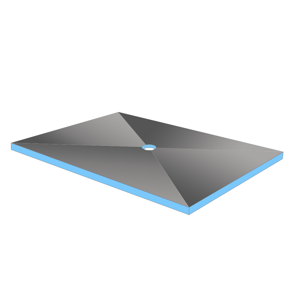 EZILAY XPS Shower Tray w/ Centre Waste 1800 x 900mm Casa Lusso