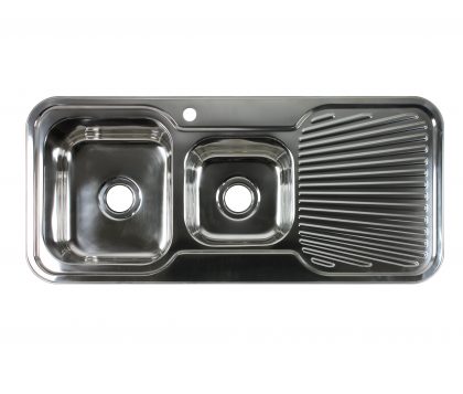 Lava 1 3/4 Bowl Sink with Drainer (Left)