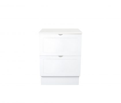 BOSTON Floor Mount Vanity 600mm Matte White