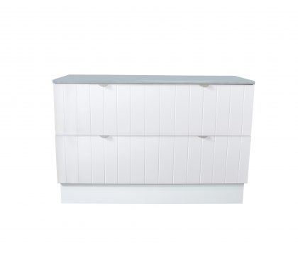 VENICE Floor Mount Vanity 1200mm Matte White