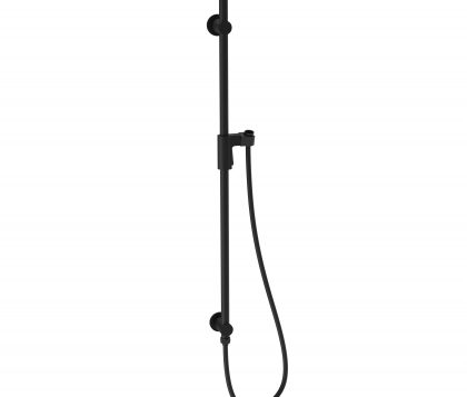 MODO Shower Rail Matte Black 850mm