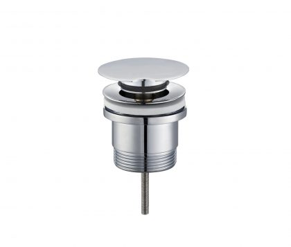 TURN DOWN Basin/Bath Waste Without Overflow Chrome 32/40mm