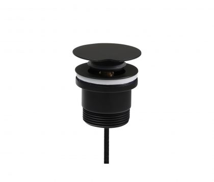 TURN DOWN Basin/Bath Waste Without Overflow Matte Black 32/40mm