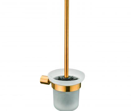 EDEN Toilet Brush Holder Brushed Brass