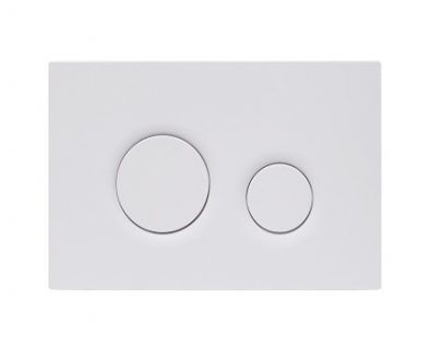 Push Plate for Pneumatic Cistern Matte White 243x159mm>