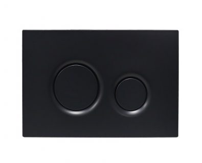 Push Plate for Pneumatic Cistern Matte Black 243x159mm>