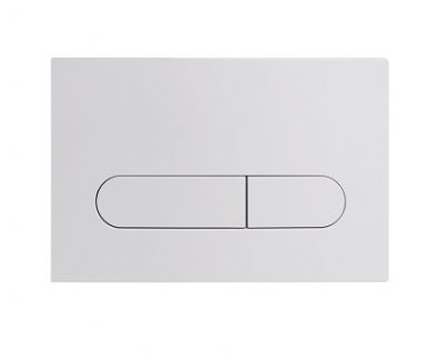 Push Plate for Pneumatic Cistern Matte White 236x152mm>